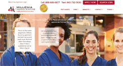 Desktop Screenshot of milleniamedical.com